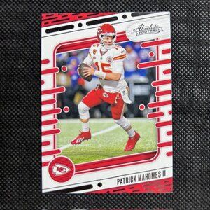 2024 Panini Absolute Patrick Mahomes Black Foil Parallel Kansas City Chiefs #50
